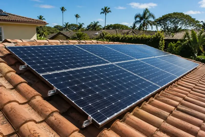 Installation de panneaux solaires à Angrie
