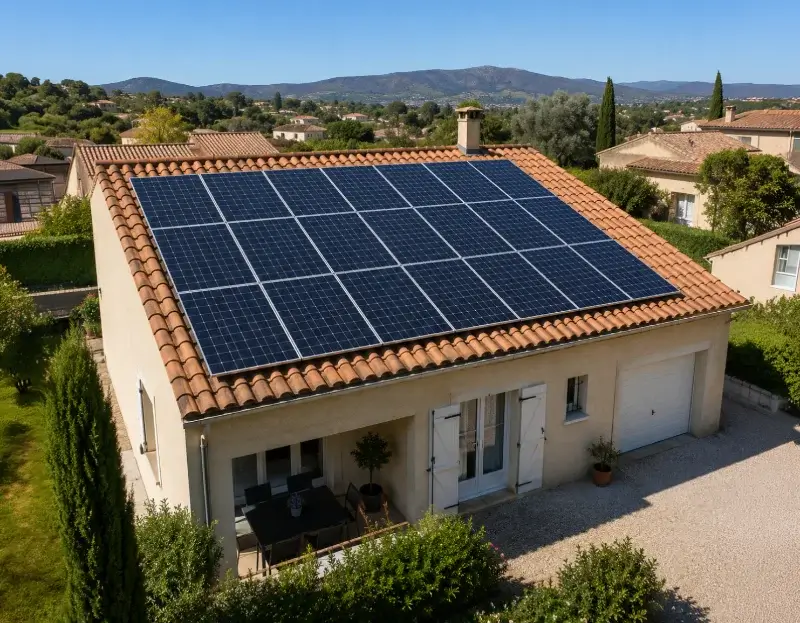 Prime à l'autoconsommation panneaux solaires Angrie — aide financière de l'État